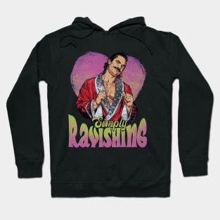 Rick Rude Simply Ravishing Heart Hoodie